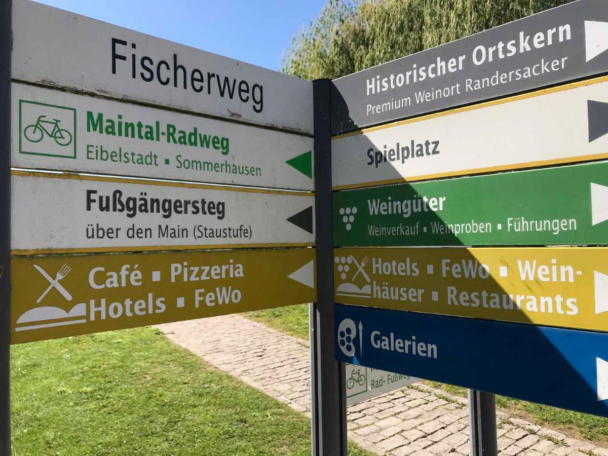 Ferienwohnung Am Weinberg Randersacker Exterior foto